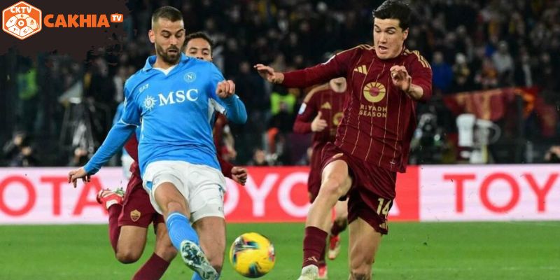 Trận cầu tâm điểm giữa Roma và Napoli định hình cục diện Serie A